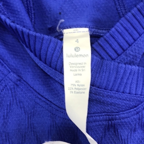 Lululemon Rest Less Hoodie Blazer Blue - Picture 4 of 10